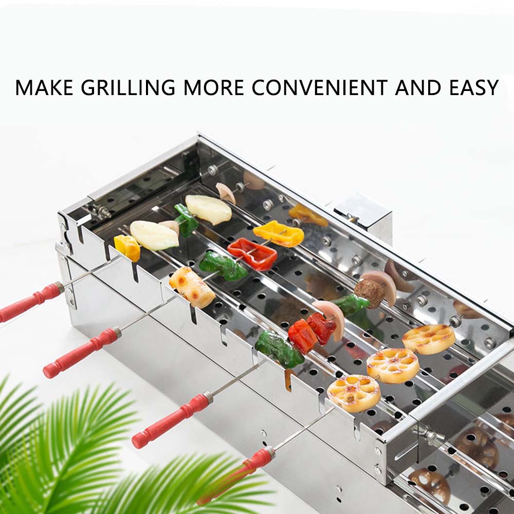 Hot Dog Roller Grill - أسياخ شواء تجارية من الفولاذ المقاوم