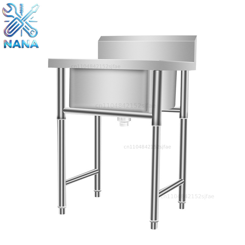 Commercial Kitchen Rental - حوض مطبخ ستانلس ستيل مفرد للاستخدام