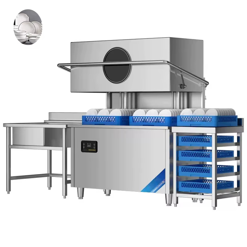 Commercial Kitchen Hood - غسالة أطباق تجارية سريعة مخصصة، آلة