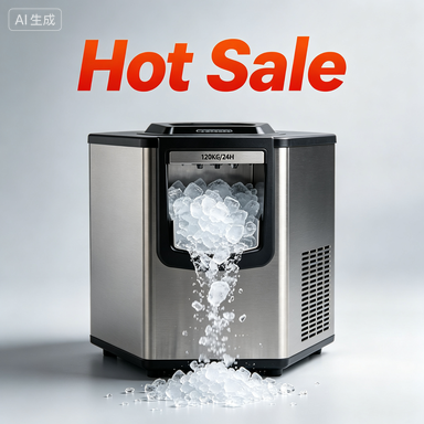 Commercial Kitchen Ice Machine - ابتكار جديد: ماكينة صنع الثلج المدمجة