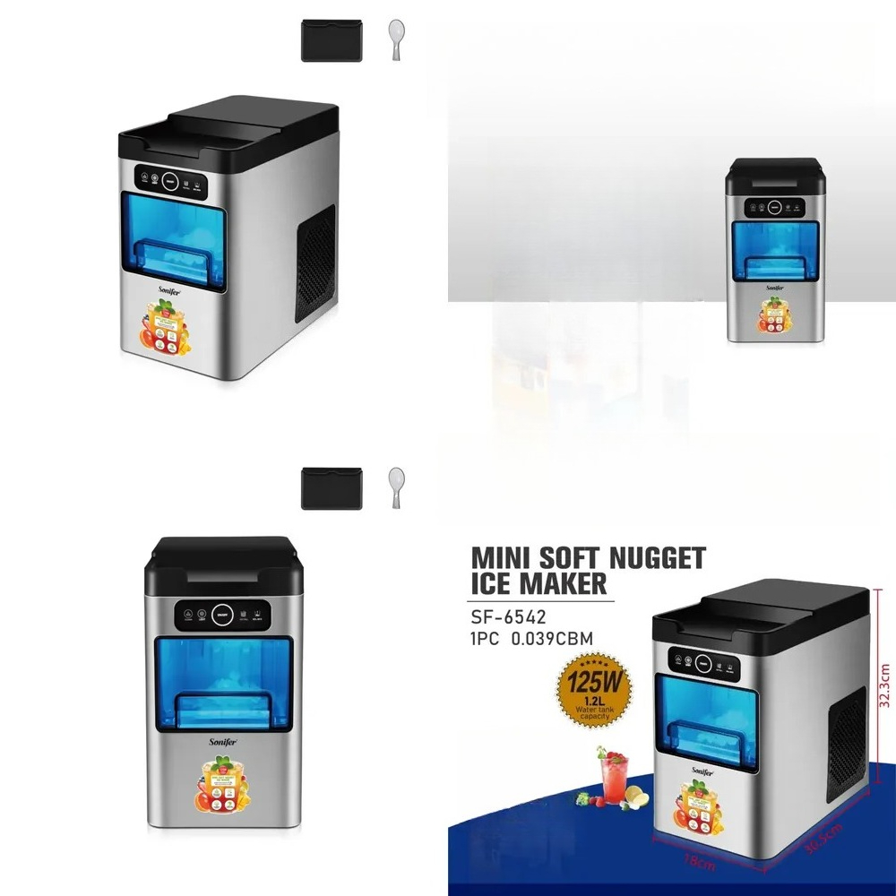 Commercial Kitchen Ice Machine - آلة صنع الثلج الأوتوماتيكية SF-6542 بسعة