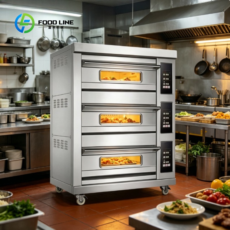 Commercial Kitchen Oven - فرن تجاري من الفولاذ المقاوم للصدأ
