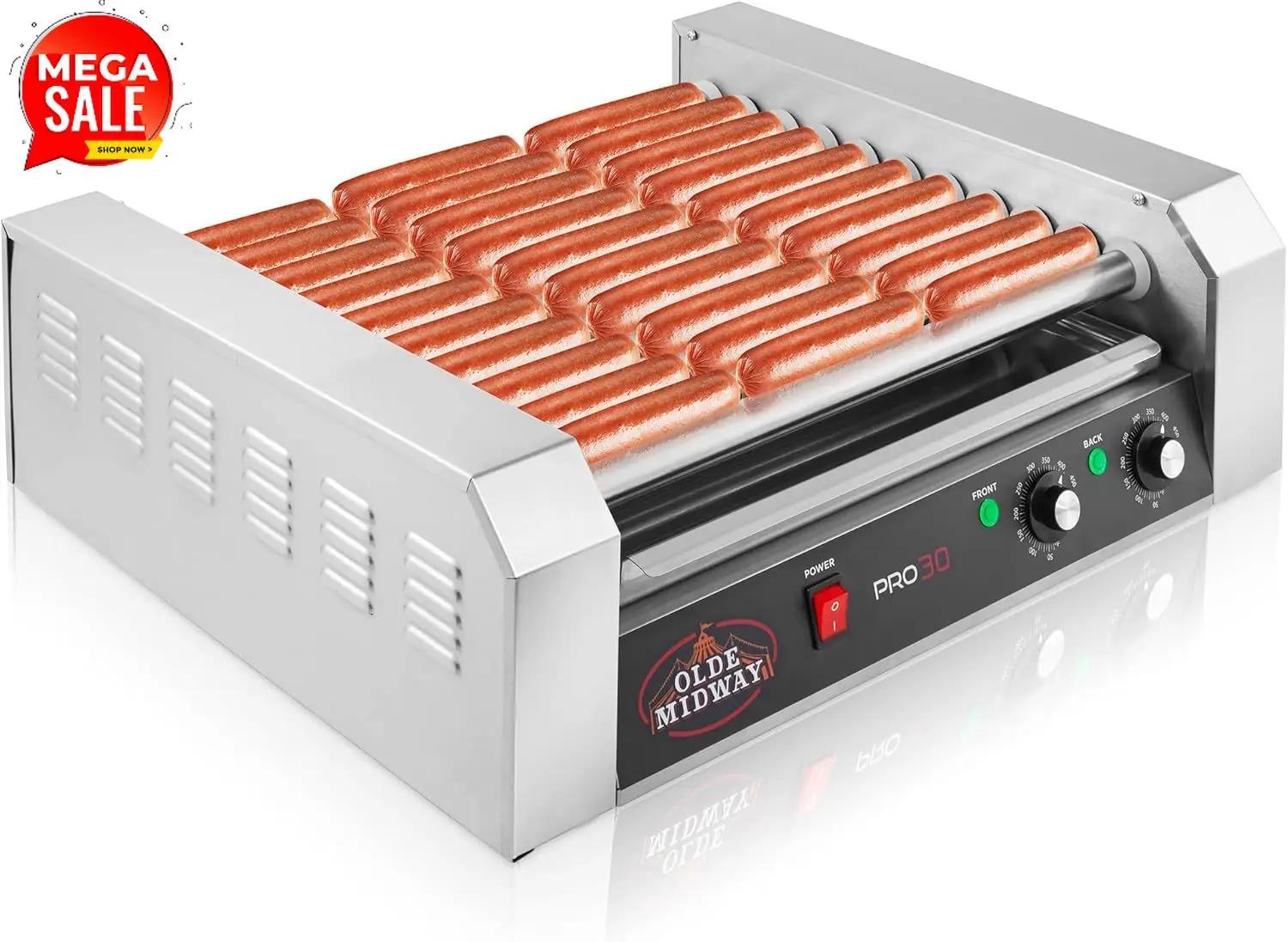 Hot Dog Roller Grill - ماكينة شواء هوت دوج كهربائية بـ