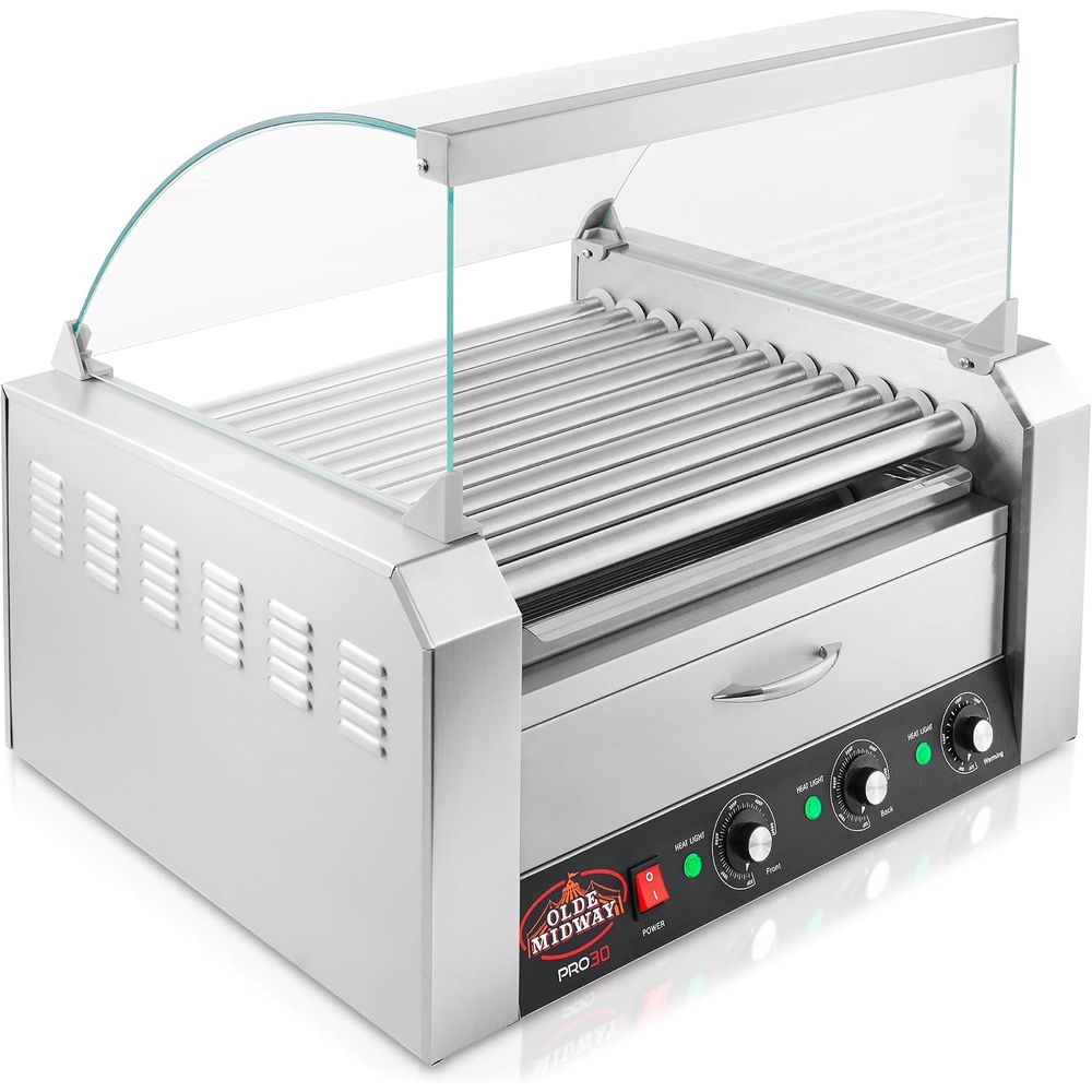 شواية كهربائية أولدي واي لـ 30 - مراجعة Hot Dog Roller Grill وسعره