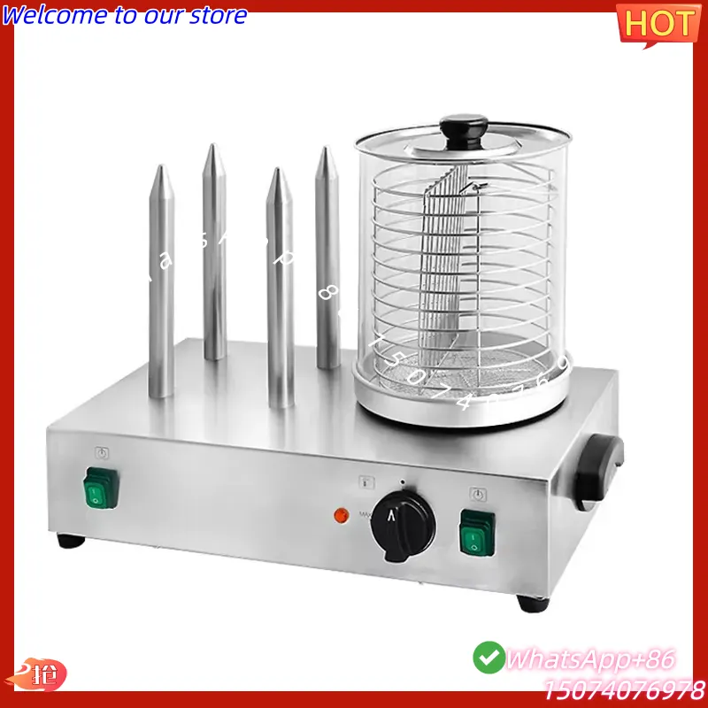 2026 آلة تسخين وطهي الخبز بالب - مراجعة Hot Dog Roller Grill وسعره