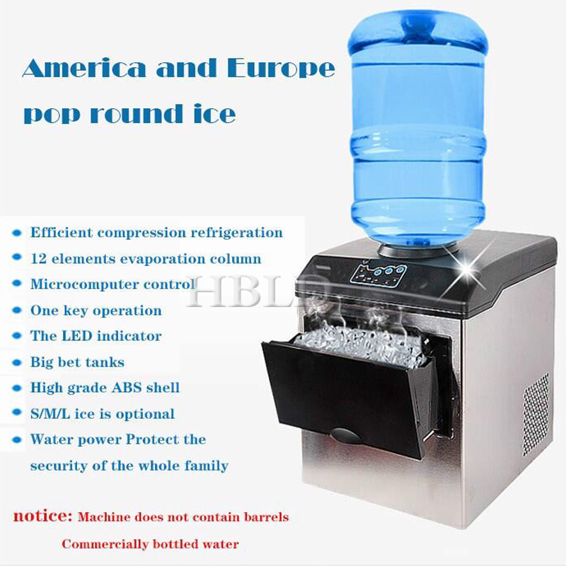 ماكينة صنع الثلج السريعة والمح - مراجعة Commercial Kitchen Ice Machine وسعره