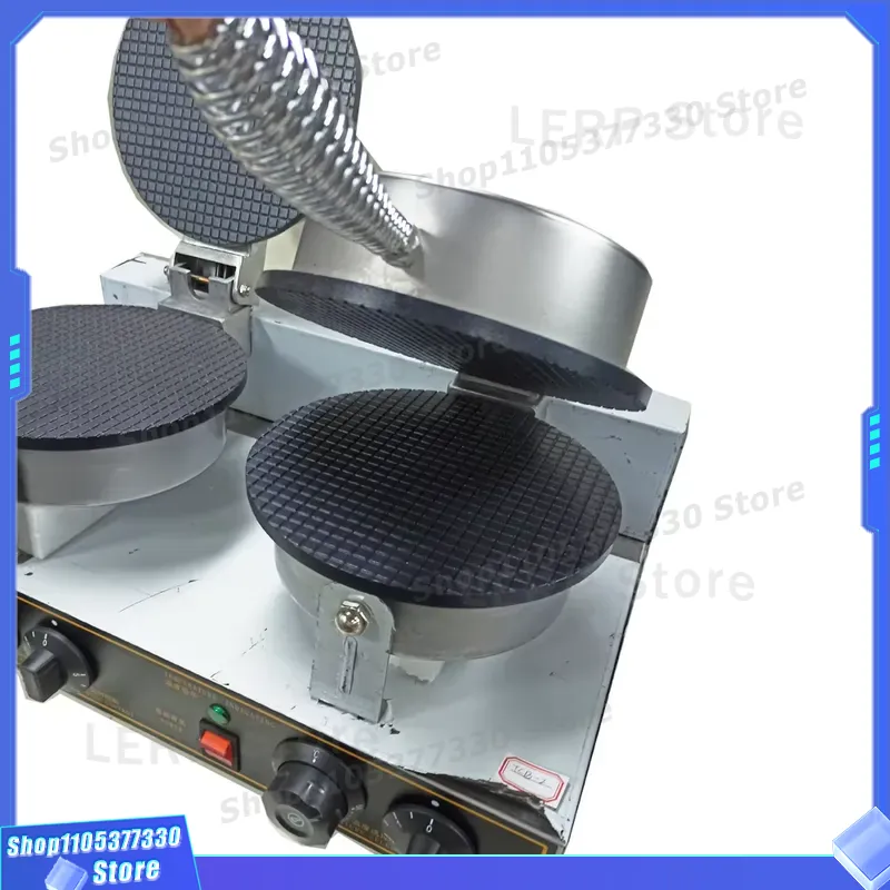 آلة صنع مخاريط الوافل الكهربائ - مراجعة Commercial Kitchen Ice Machine وسعره