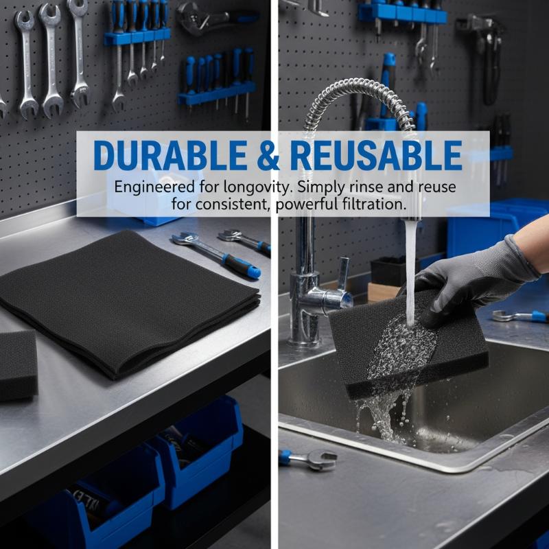 فلتر كربون عالي الكثافة من الف - مراجعة Commercial Kitchen Hood وسعره