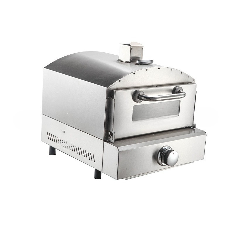 فرن بيتزا غاز محمول من الفولاذ - مراجعة Commercial Kitchen Oven وسعره