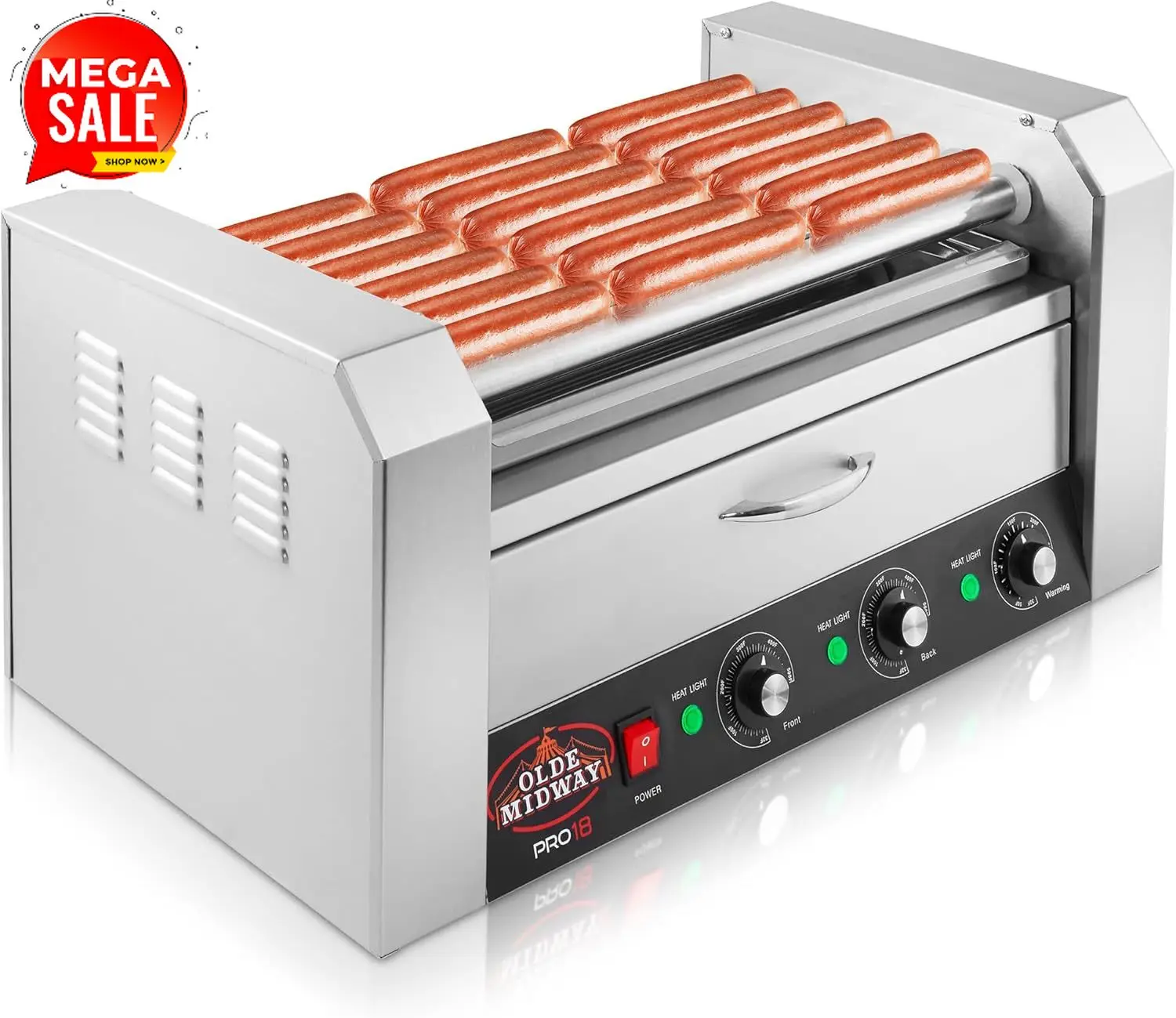 الأكثر مبيعًا: ماكينة طهي الهو - مراجعة Hot Dog Roller Grill وسعره
