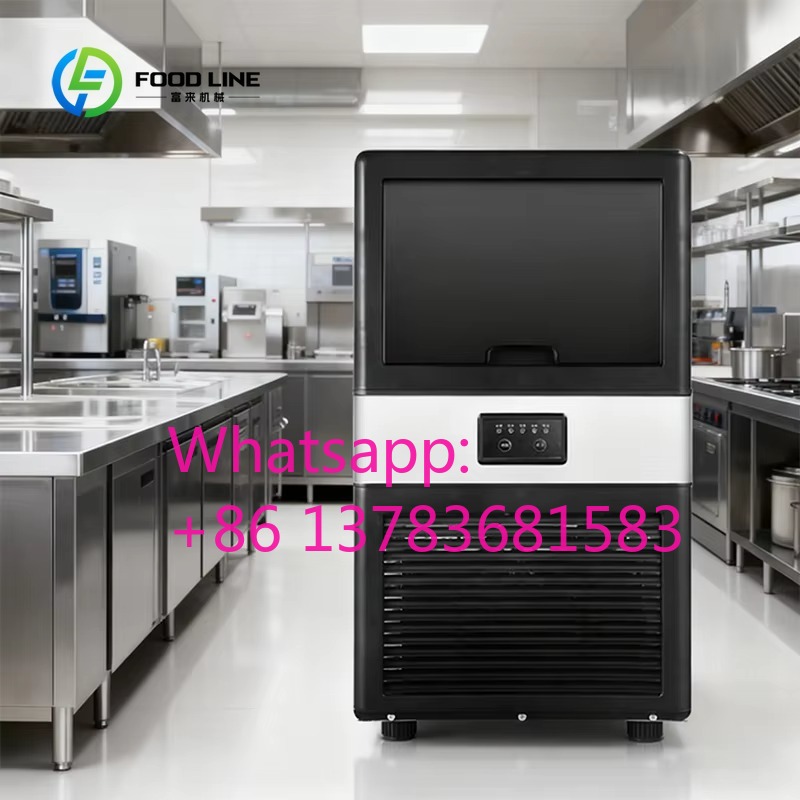 آلة صنع مكعبات الثلج التجارية  - مراجعة Commercial Kitchen Ice Machine وسعره