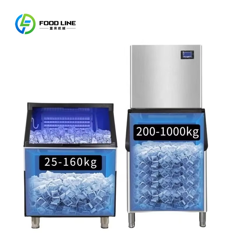 آلة صنع مكعبات الثلج التجارية  - مراجعة Commercial Kitchen Ice Machine وسعره