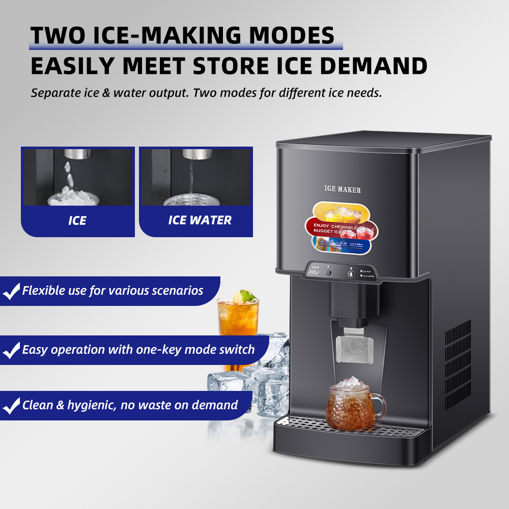 ابتكار جديد: ماكينة صنع الثلج  - مراجعة Commercial Kitchen Ice Machine وسعره
