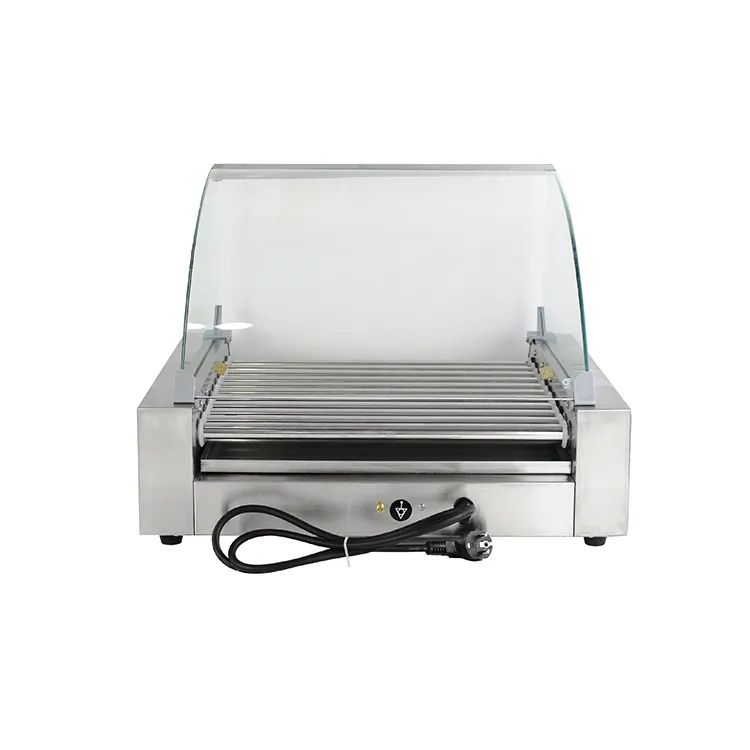 هوت دوج 11 رولر 27 كلب شواء هو - مراجعة Hot Dog Roller Grill وسعره