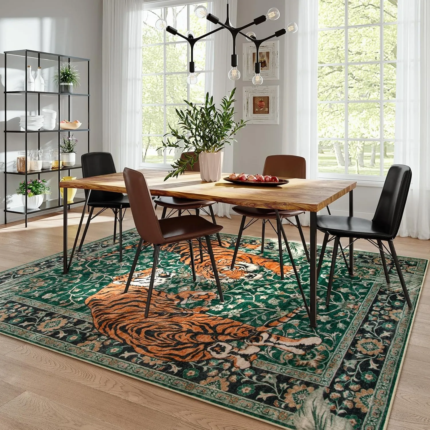 سجادة نمر الغابة لغرفة المعيشة - مراجعة Commercial Dishwasher Table وسعره