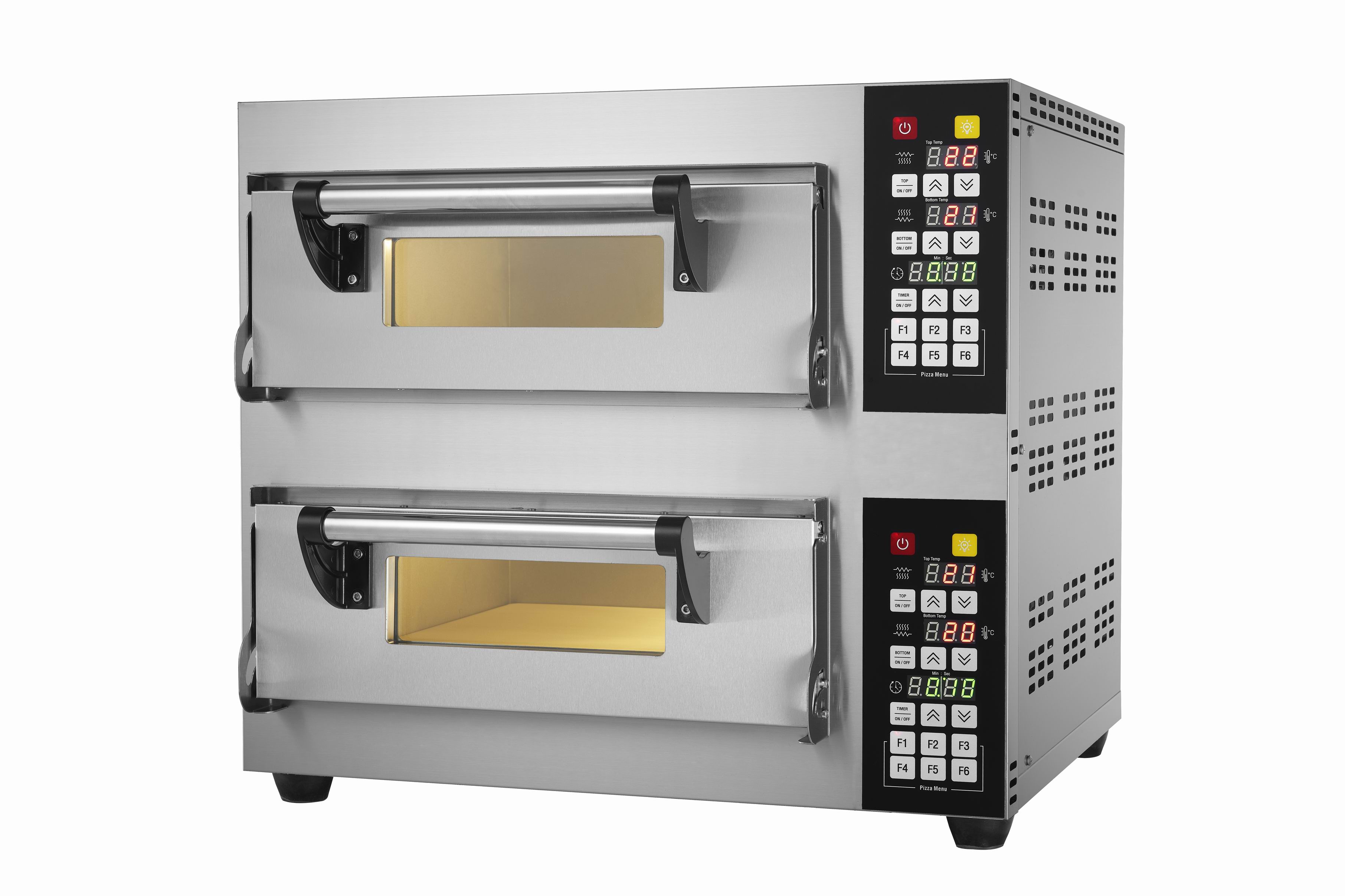 فرن بيتزا أحادي الطبقة، فرن بي - مراجعة Commercial Kitchen Oven وسعره