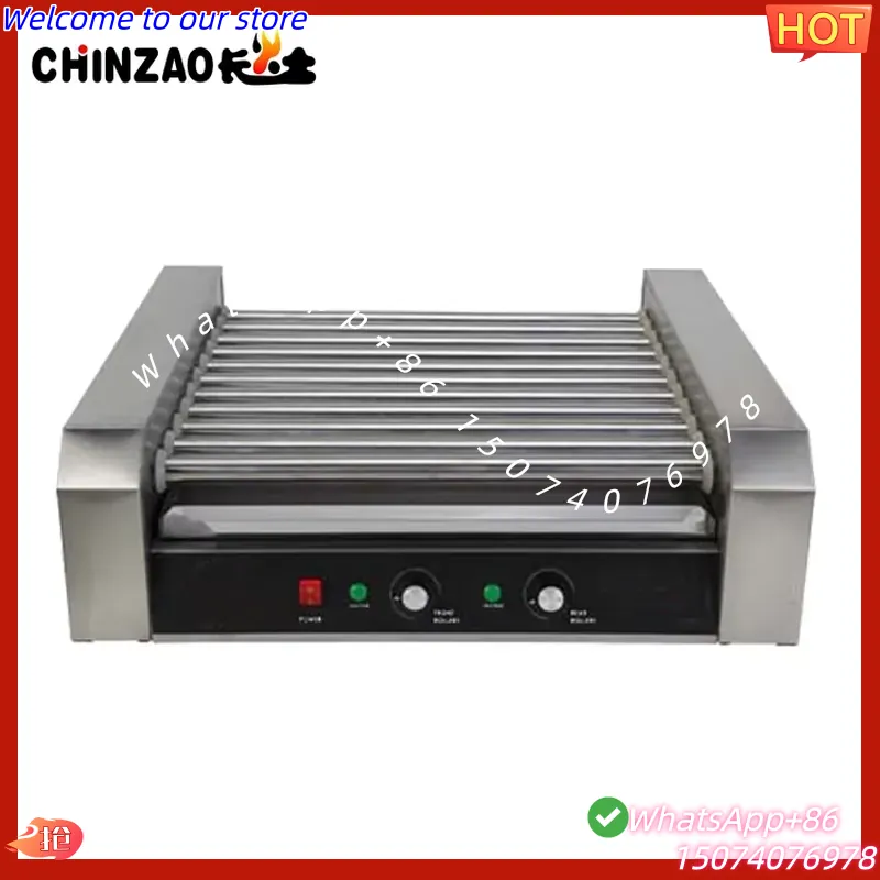 2026 11 آلة هوت دوج كهربائية ت - مراجعة Hot Dog Roller Grill وسعره