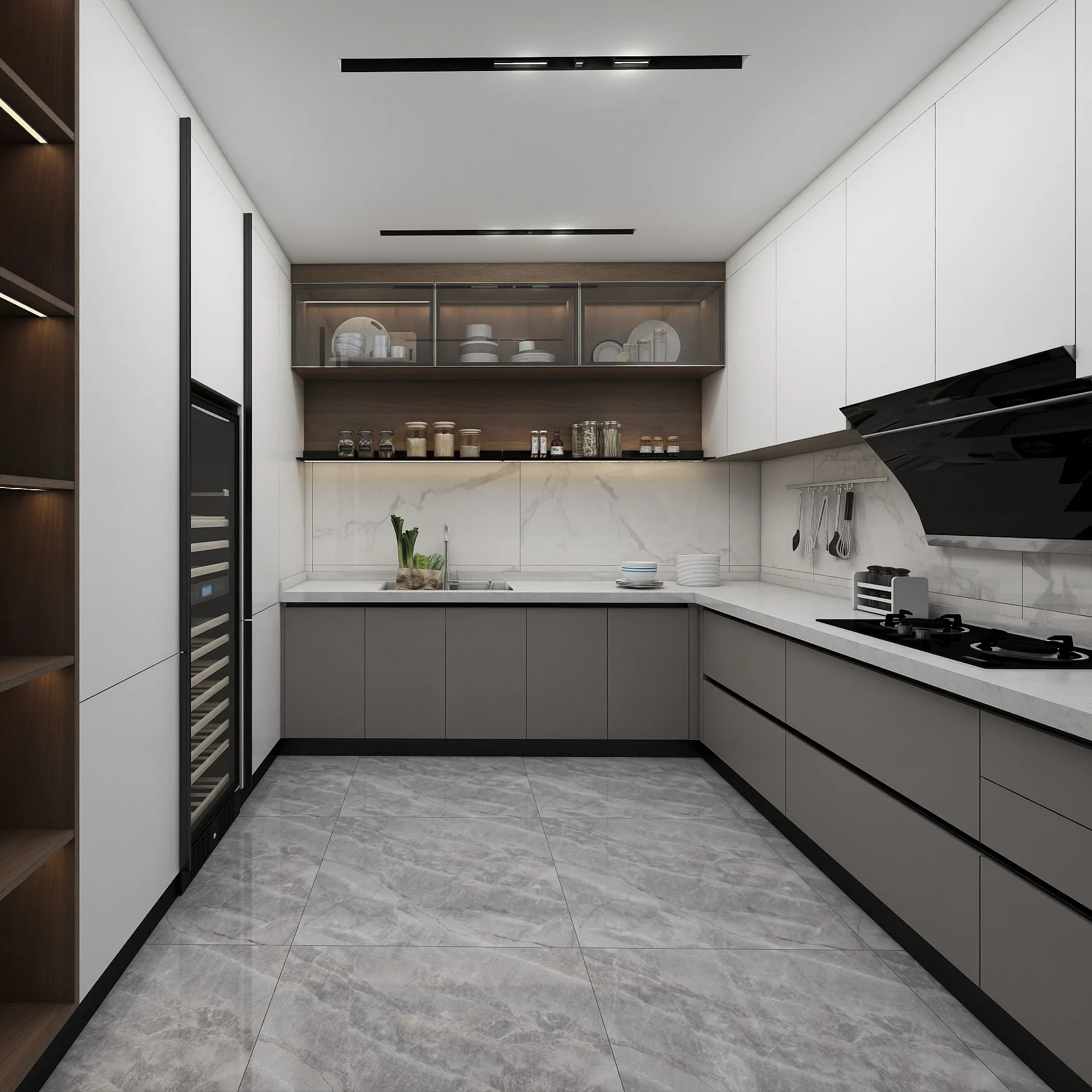 خزائن المطبخ البسيطة والتخزين  - مراجعة Commercial Kitchen Rental وسعره